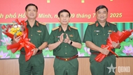 Defense Minister chairs duty handover ceremony for MR7 Commander